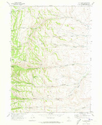 Hi-Res Interactive Map of Old Canyon, Rich County, UT in 1969 | Pastmaps